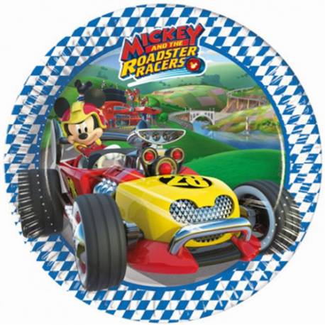 Krožniki 20 cm, Mickey Racers 8/1