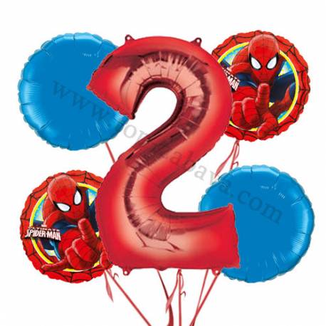 Spiderman balonska dekoracija, 1. rojstni dan