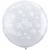 Jumbo poročni balon, Vrtnice in srčki