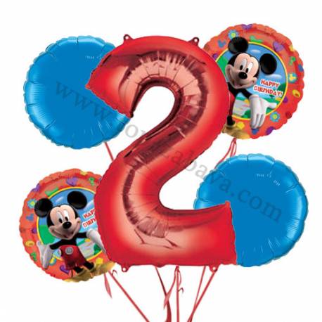 Miki Mouse balonska dekoracija, 1. rojstni dan