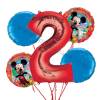 Miki Mouse balonska dekoracija, 1. rojstni dan