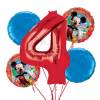 Miki Mouse balonska dekoracija, 3. rojstni dan
