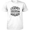 Majica za rojstni dan, Legends january