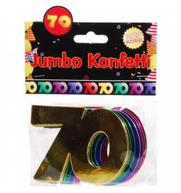 XXL konfeti za 70 rojstni dan, Stop znak