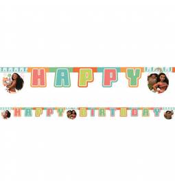 Transparent Vaiana Happy Birthday