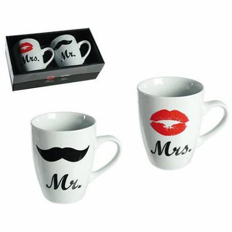 Set skodelic Mr in Mrs