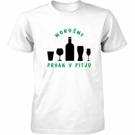 Majica Koroški prvak v pitju