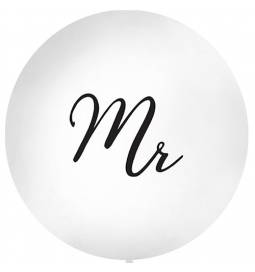 Jumbo poročni balon, Mrs