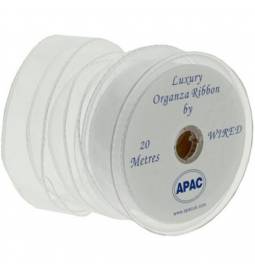 Organza trak širine 3 cm, Krem