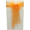 Organza poročna pentlja, oranžna 5/1