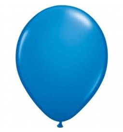 Lateks baloni 13 cm, Temno modri, 100/1