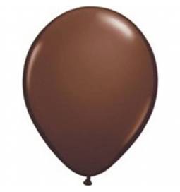 Lateks baloni 13 cm, Čokoladno rjavi, 100/1