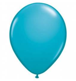 Lateks baloni 13 cm, Tropsko modri, 100/1