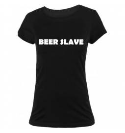 Majica Beer Slave, črna Ž
