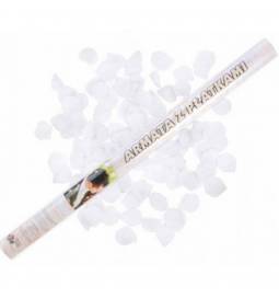 Strelec konfetov bele vrtnice 60 cm