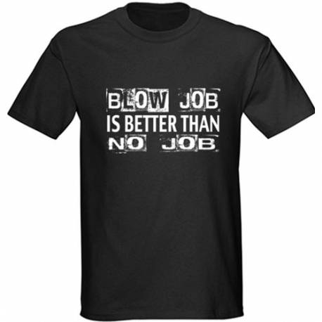 Majica Blow job, črna