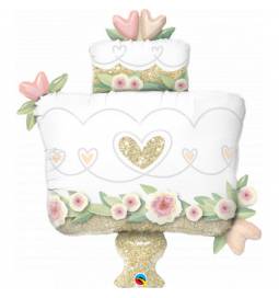 Folija balon Poročna torta