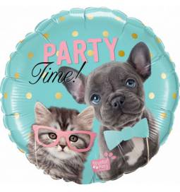 Folija balon Party Time Pets