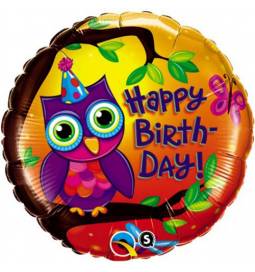 Folija balon Happy Birthday Rachel Ellen