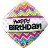 Folija balon Happy Birthday Sparkling Balloons