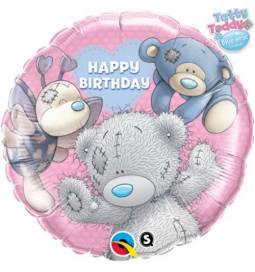 Folija balon Happy Birthday Party Animals