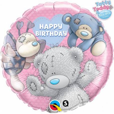 Folija balon Happy Birthday Party Animals