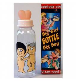 Steklenička s prsmi za fantovščino