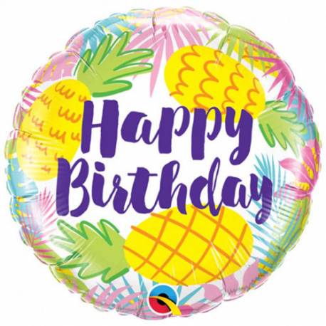 Folija balon Happy Birthday Sprinkles