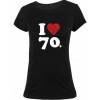 Majica I love 70, ženska