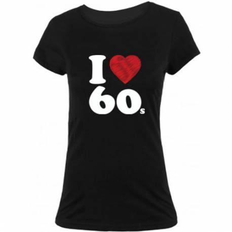 Majica I love 60, ženska
