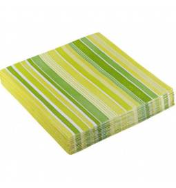 Serviete 33x33 cm, Stripes modre 20/1