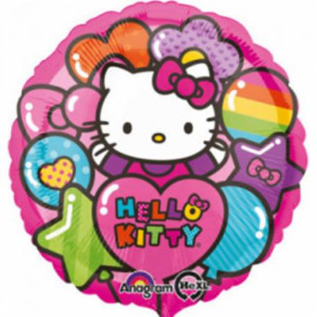 Folija balon Happy Birthday Hello Kitty