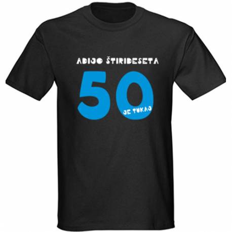 Majica za 50 let, Imam jih 50, črna