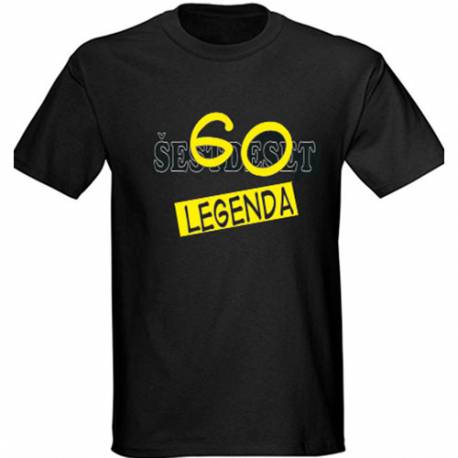 Majica za 50 let, Legenda 50, črna