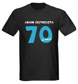 Majica za 70 let, Legenda 70, črna