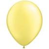 Lateks baloni 28 cm, Lemon Chiffon, 10/1, pearl