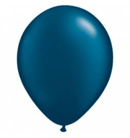 Lateks baloni 28 cm, Teal, 10/1, pearl