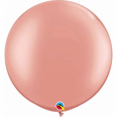 Jumbo lateks balon 75 cm, Pearl srebrni 2/1