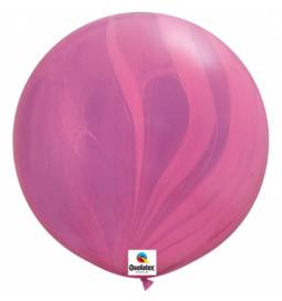 Jumbo lateks balon 75 cm, Rose gold 2/1