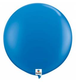 Jumbo lateks balon 90 cm, Črni 2/1