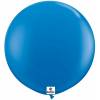 Jumbo lateks balon 90 cm, Črni 2/1