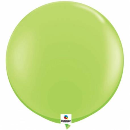 Jumbo lateks balon 90 cm, Ivory 2/1