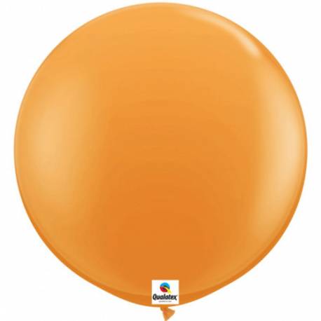 Jumbo lateks balon 90 cm, Ivory 2/1