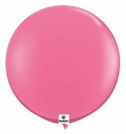 Jumbo lateks balon 90 cm, Rdeči 2/1