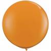 Jumbo lateks balon 90 cm, Rumeni 2/1