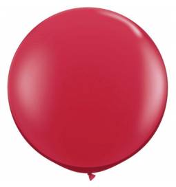 Jumbo lateks balon 90 cm, Blush 2/1