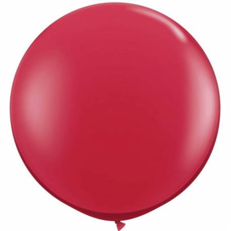 Jumbo lateks balon 90 cm, Blush 2/1