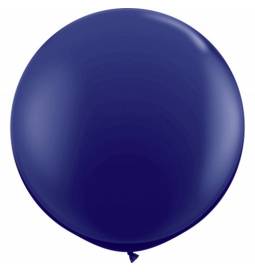 Jumbo lateks balon 90 cm, Tropical Teal 2/1