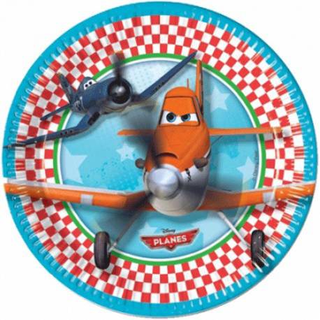 Krožniki Planes 20 cm, 8/1