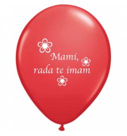 Baloni 10/1, Mami rad te imam, 28 cm